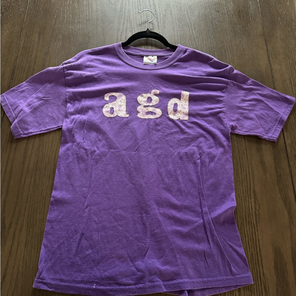 Embroidered Alpha Gamma Delta T-Shirt | AGD | ΑΓΔ